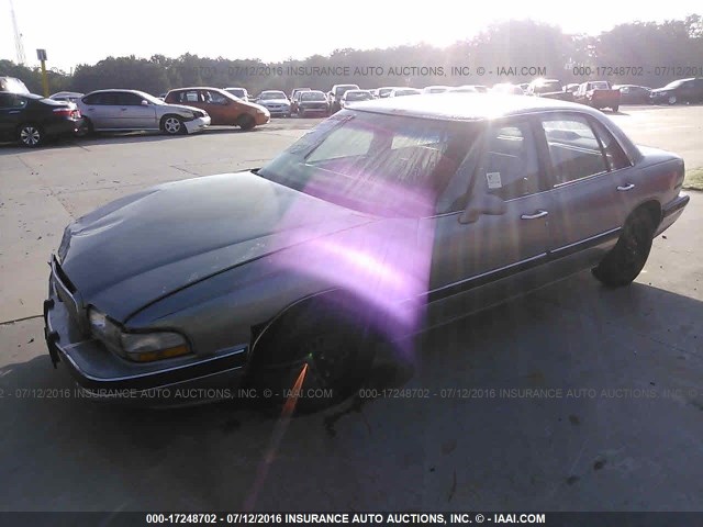 1G4HR53L1PH439453 - 1993 BUICK LESABRE LIMITED SILVER photo 2