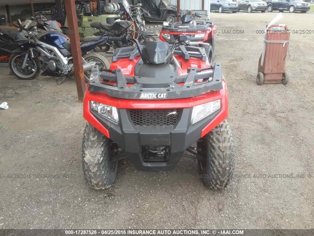 RFB16ATV7GK6M0692 - 2016 ARTIC ALTERRA 400R KYMCO USA INC  RED photo 5