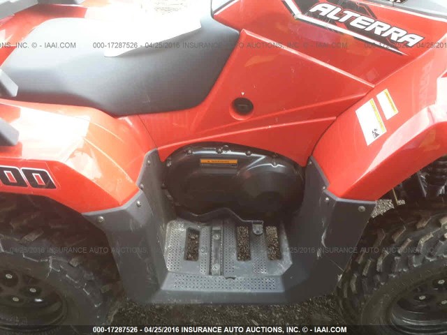 RFB16ATV7GK6M0692 - 2016 ARTIC ALTERRA 400R KYMCO USA INC  RED photo 8