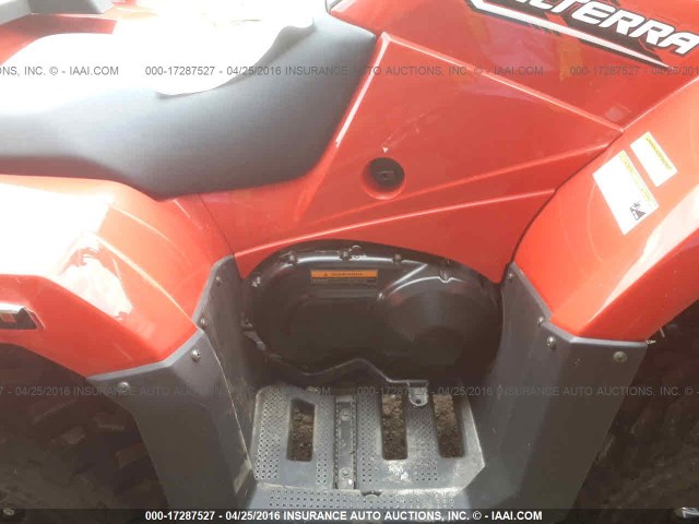 RFB16ATV1GK6M0459 - 2016 ARTIC ALTRERRA 400R KYMCO USA INC  RED photo 8