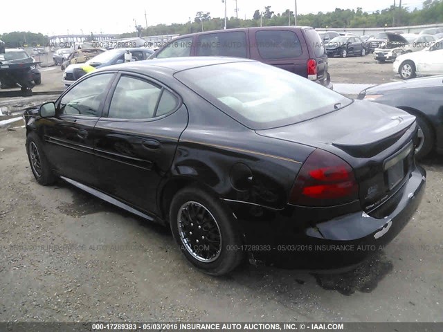 2G2WP522651209325 - 2005 PONTIAC GRAND PRIX BLACK photo 3