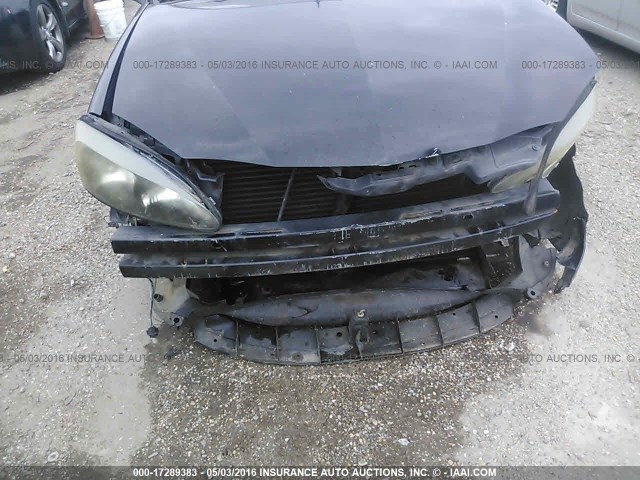 2G2WP522651209325 - 2005 PONTIAC GRAND PRIX BLACK photo 6