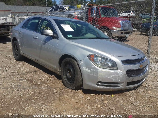 1G1ZB5EB1AF316829 - 2010 CHEVROLET MALIBU LS 灰色 照片 1