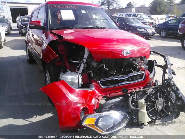 KNDJT2A69C7415971 - 2012 KIA SOUL +/!/SPORT RED photo 6