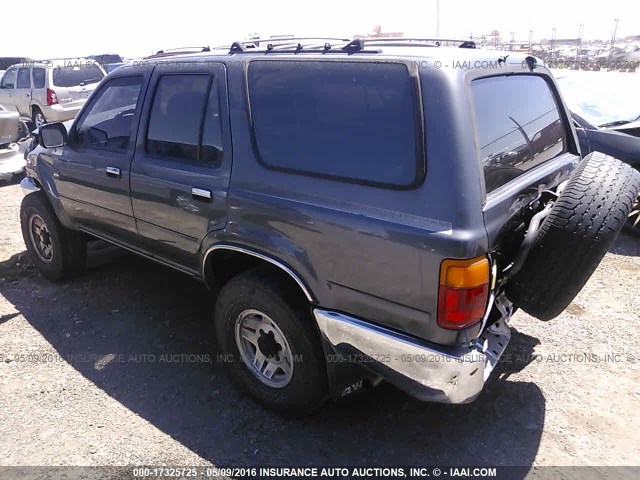JT3VN39W9L0045558 - 1990 TOYOTA 4RUNNER VN39 SR5 灰色 照片 3
