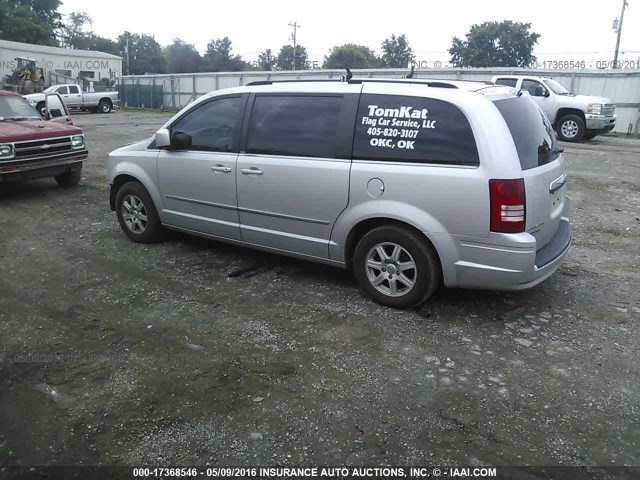 2A4RR5D12AR278879 - 2010 CHRYSLER TOWN & COUNTRY TOURING SILVER photo 3