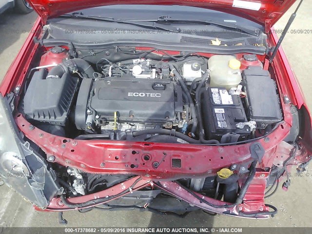 W08AT271885036791 - 2008 SATURN ASTRA XR RED photo 10