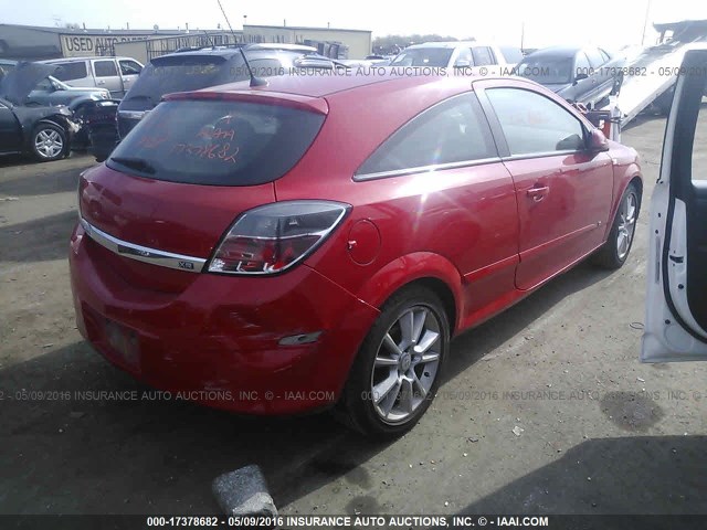 W08AT271885036791 - 2008 SATURN ASTRA XR RED photo 4