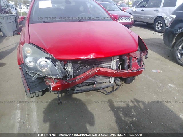 W08AT271885036791 - 2008 SATURN ASTRA XR RED photo 6