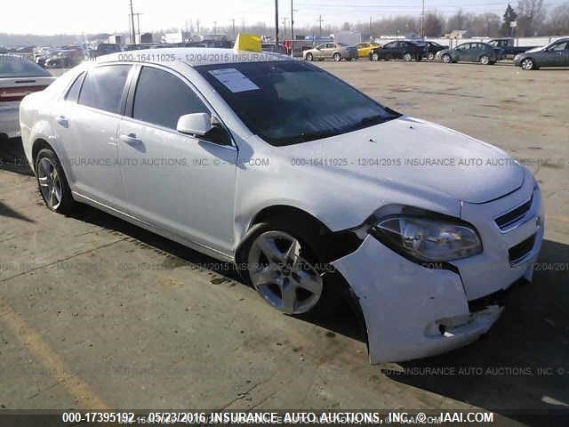 1G1ZC5E01AF237849 - 2010 CHEVROLET MALIBU 1LT WHITE photo 1