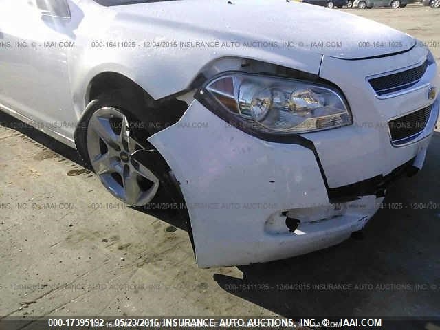 1G1ZC5E01AF237849 - 2010 CHEVROLET MALIBU 1LT WHITE photo 6