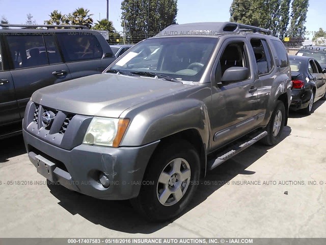 5N1AN08U56C516810 - 2006 NISSAN XTERRA OFF ROAD/S/SE GOLD photo 2