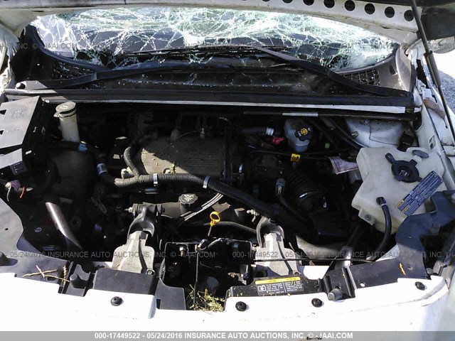 1GNDV23L06D109703 - 2006 CHEVROLET UPLANDER LS WHITE photo 10