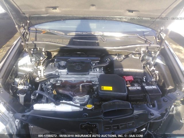 4T1BF1FK6DU259477 - 2013 TOYOTA CAMRY L/SE/LE/XLE შავი ფოტო 10