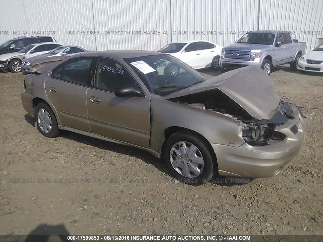 1G2NE52E95M156555 - 2005 PONTIAC GRAND AM SE GOLD photo 1