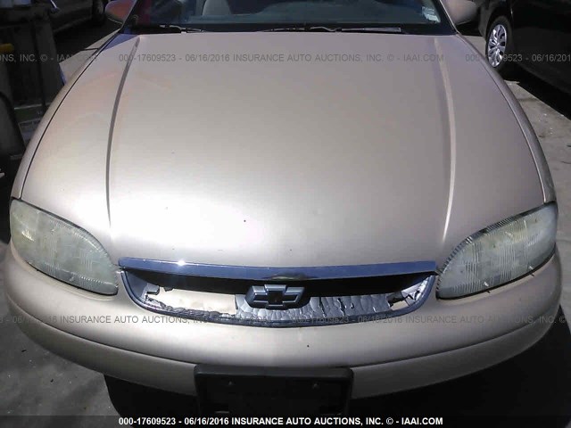 2G1WW12M2X9291270 - 1999 CHEVROLET MONTE CARLO LS ოქროსფერი ფოტო 6