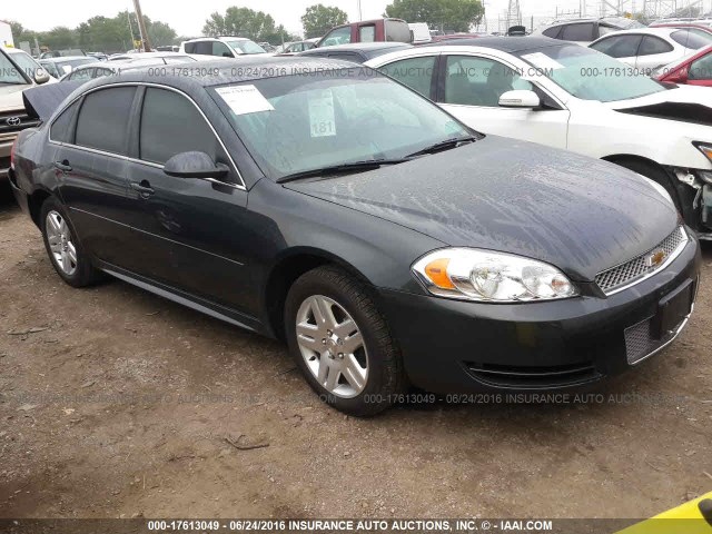 2G1WB5E36F1113820 - 2015 CHEVROLET IMPALA LIMITED LT GRAY photo 1