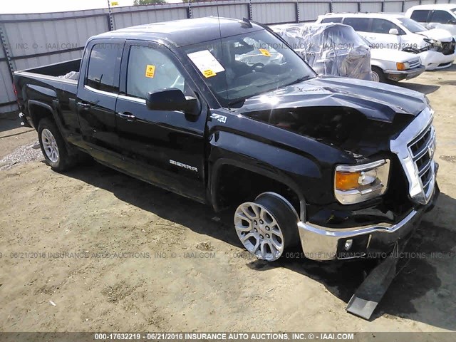 1GTV2UEC5FZ404135 - 2015 GMC SIERRA K1500 SLE BLACK photo 1