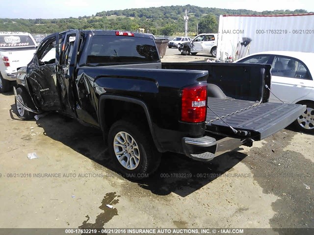 1GTV2UEC5FZ404135 - 2015 GMC SIERRA K1500 SLE BLACK photo 3