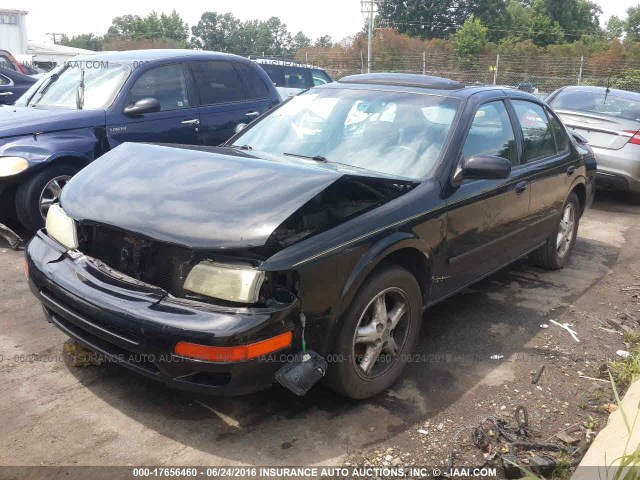 JN1CA21A8WM806413 - 1998 NISSAN MAXIMA GLE/GXE/SE BLACK photo 2