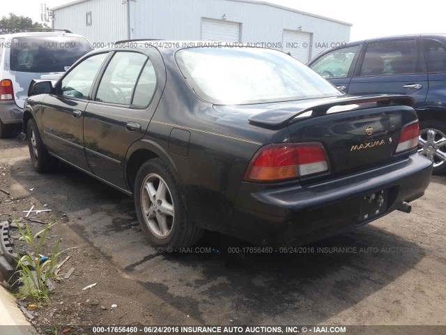 JN1CA21A8WM806413 - 1998 NISSAN MAXIMA GLE/GXE/SE BLACK photo 3