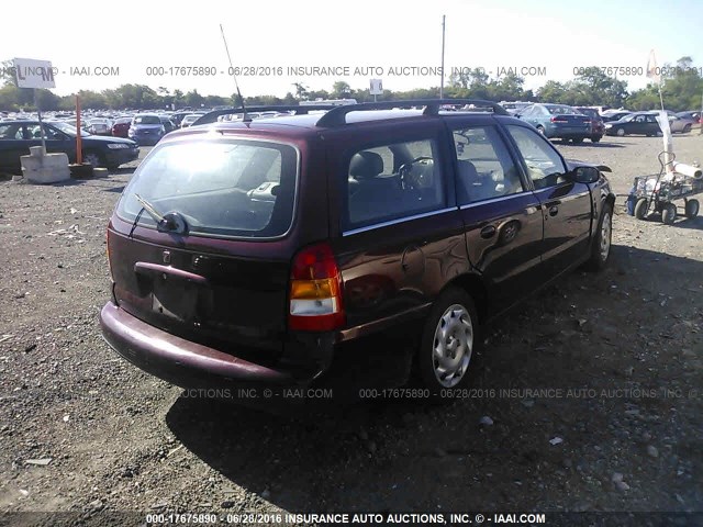 1G8JU82F3YY635410 - 2000 SATURN LW1 MAROON photo 4