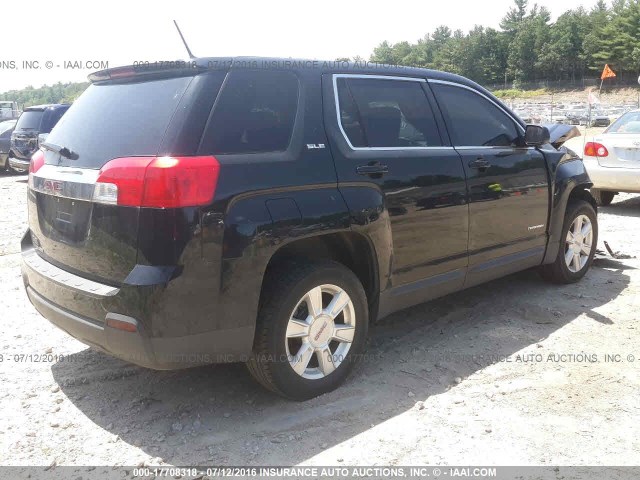 2GKALMEK6D6410655 - 2013 GMC TERRAIN SLE BLACK photo 4