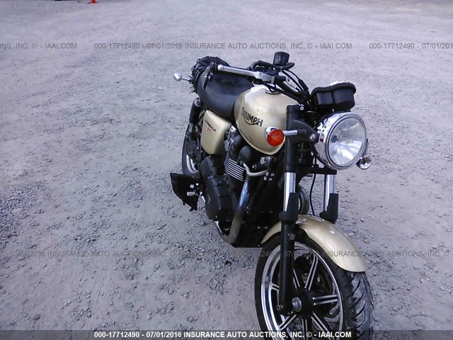 SMT900K12CT538989 - 2012 TRIUMPH MOTORCYCLE BONNEVILLE GOLD photo 1