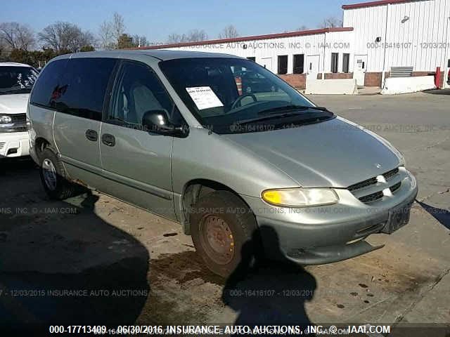 2B4GP2539YR561868 - 2000 DODGE CARAVAN GRAY photo 1