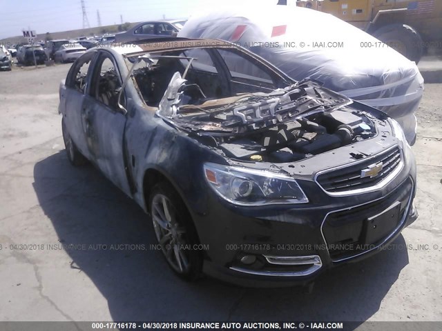 6G3F15RW0FL113727 - 2015 CHEVROLET SS BLACK photo 1