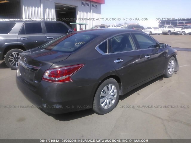 1N4AL3AP2DN549321 - 2013 NISSAN ALTIMA 2.5/S/SV/SL GRAY photo 4