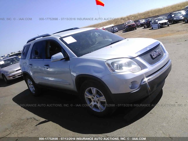 1GKER23D19J183264 - 2009 GMC ACADIA SLT-1 Srebrny zdjęcie 1