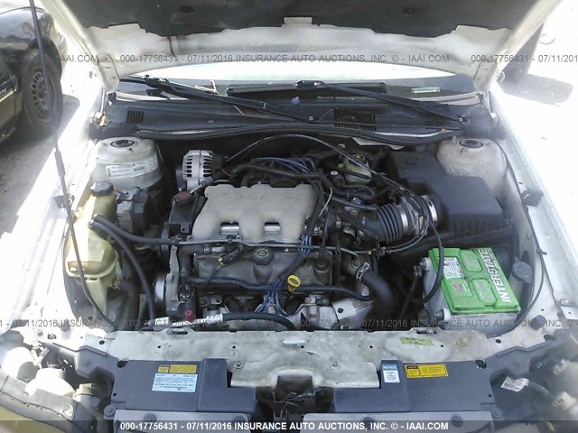 1G1NE52J6Y6163568 - 2000 CHEVROLET MALIBU LS 白色 照片 10