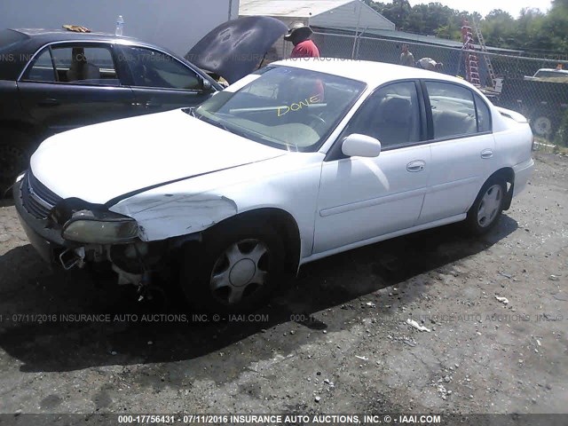 1G1NE52J6Y6163568 - 2000 CHEVROLET MALIBU LS 白色 照片 2