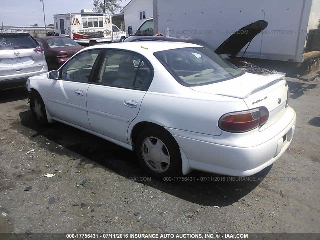 1G1NE52J6Y6163568 - 2000 CHEVROLET MALIBU LS 白色 照片 3