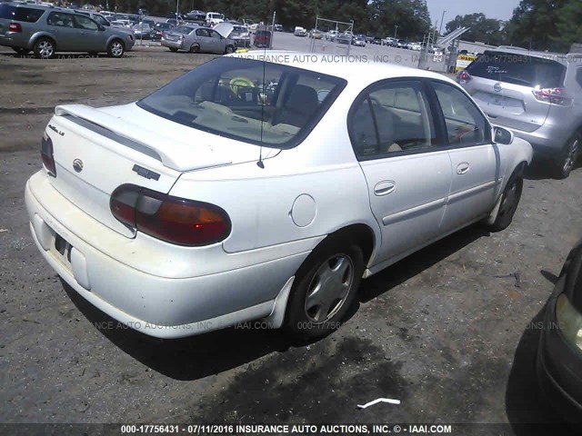 1G1NE52J6Y6163568 - 2000 CHEVROLET MALIBU LS 白色 照片 4