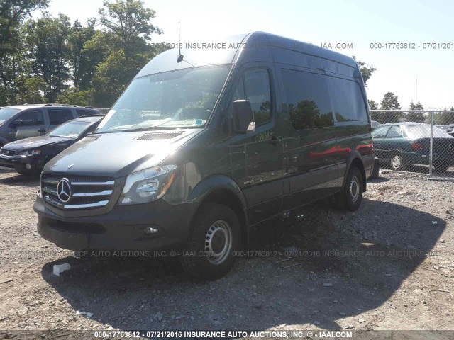 WD3PE7CD7GP178426 - 2016 MERCEDES-BENZ SPRINTER 2500 BLACK photo 2