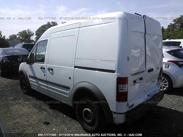 NM0LS7AN5DT154733 - 2013 FORD TRANSIT CONNECT XL WHITE photo 3