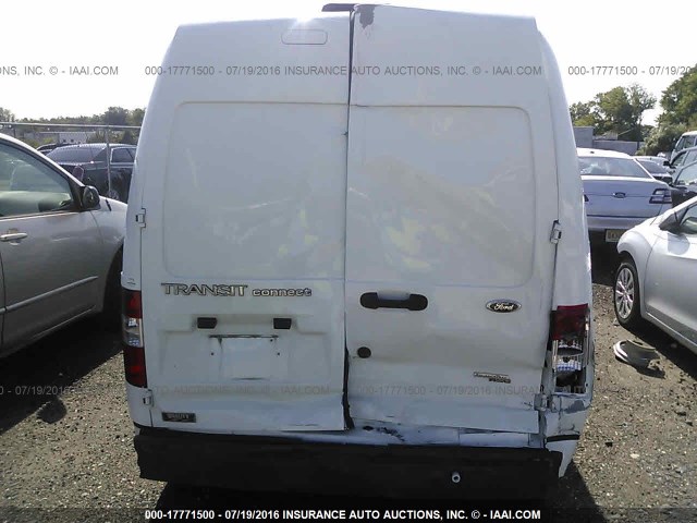 NM0LS7AN5DT154733 - 2013 FORD TRANSIT CONNECT XL WHITE photo 6