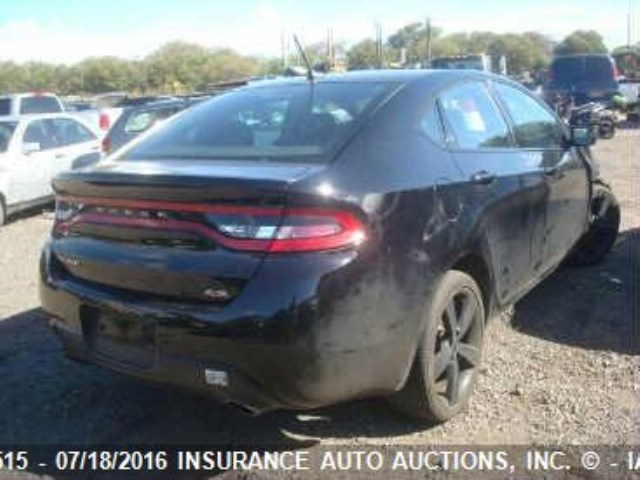 1C3CDFBB8ED914620 - 2014 DODGE DART SXT BLACK photo 4