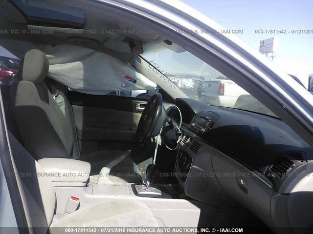 5NPEU46FX6H089021 - 2006 HYUNDAI SONATA GLS/LX BLUE photo 5