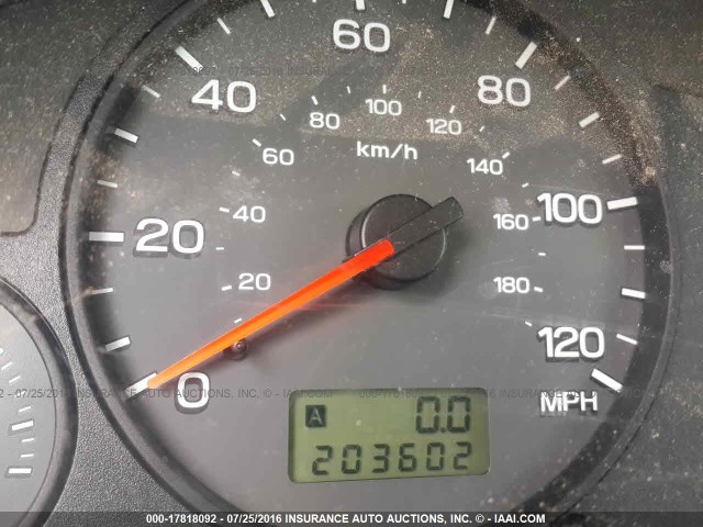 JF1SF65512H714650 - 2002 SUBARU FORESTER S წითელი ფოტო 7