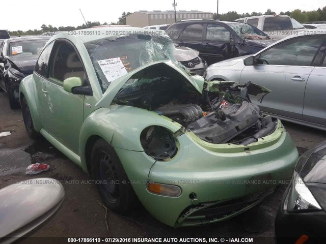 3VWBB21C51M455512 - 2001 VOLKSWAGEN NEW BEETLE GL 绿色 照片 1