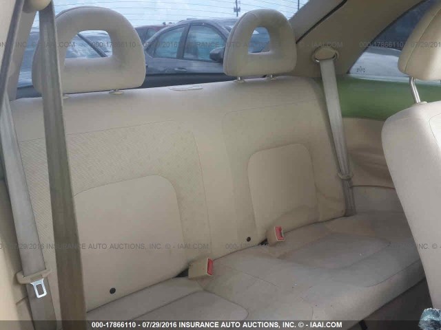 3VWBB21C51M455512 - 2001 VOLKSWAGEN NEW BEETLE GL 绿色 照片 8