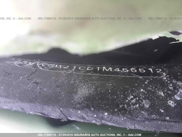 3VWBB21C51M455512 - 2001 VOLKSWAGEN NEW BEETLE GL 绿色 照片 9