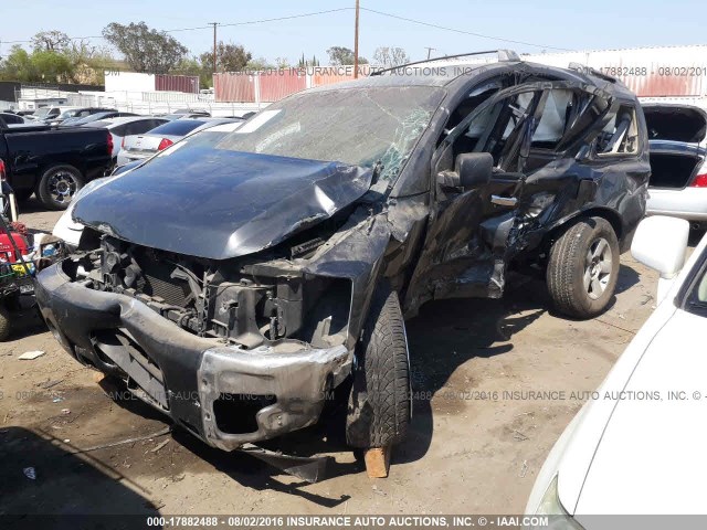 5N1AA08AX5N736285 - 2005 NISSAN ARMADA SE/LE SILVER photo 2