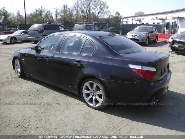 WBANB335X5CN65397 - 2005 BMW 545 I BLACK photo 3