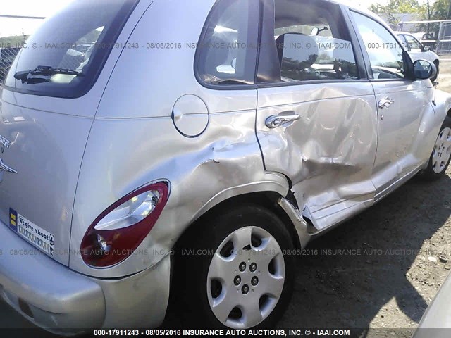 3C4FY48B95T558696 - 2005 CHRYSLER PT CRUISER SILVER photo 6