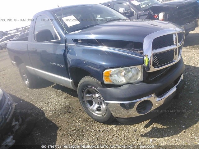 1D7HA16K73J507397 - 2003 DODGE RAM 1500 ST BLUE photo 1