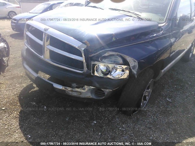 1D7HA16K73J507397 - 2003 DODGE RAM 1500 ST BLUE photo 6